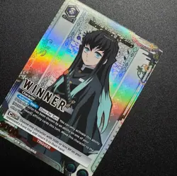 Muichiro Tokito Winner Stamp UEPR /KMY-3-037 - Union Arena Demon Slayer Promo - Image 3