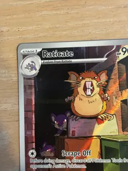 Pokemon Raticate Illustration Rare Perfect Order 099/088 - Image 2