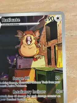Pokemon Raticate Illustration Rare Perfect Order 099/088 - Image 4