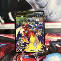Blaziken V TG14/TG30 Ultra Rare Silver Tempest Trainer Gallery Pokemon TCG - Image 3