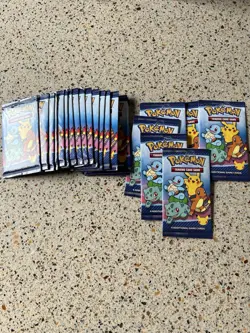 McDonald's Anniversary 23 packs Pokemon TCG Booster Pack Lot (4 Cards) English - Image 1