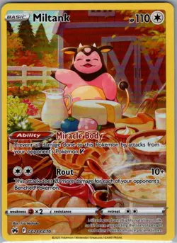 Miltank GG24/GG70 SWSH: Crown Zenith: Galarian Gallery - Pokemon Card - NM - Image 1