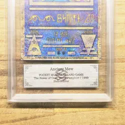 ARS 10 Pokemon Card ANCIENT MEW NINTEDO ERROR 1999 PROMO Japanese - Image 4