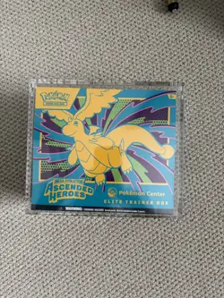 Pokemon TCG Ascended Heroes Pokemon Center ETB With Acrylic Case | New & Sealed - Image 1