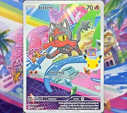 Litten 044 - Pokemon TCG Me: Mega Evolution Promo Holo - Image 1