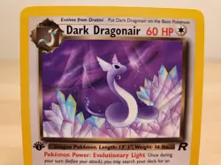 Dark Dragonair 1st Edition 33/82 - Team Rocket Pokemon Card - Image 2