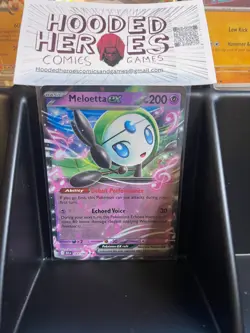 Pokemon TCG Meloetta EX Black Bolt Double Rare Holo Card 044/086 - Image 1