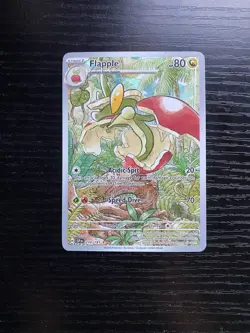 Pokemon TCG Flapple Surging Sparks Illustration Rare Full Art Holo 210/191 Eng - Image 1