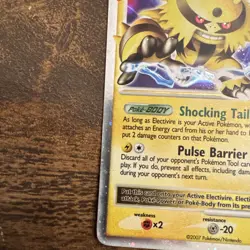 Pokemon Mysterious Treasures Electivire Lv. X 121/123 Rare Holo HP (Bent) - Image 3