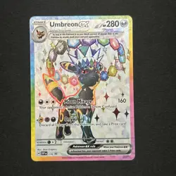 Pokemon Umbreon ex #176 Black Star Promo - Image 1