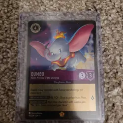 Disney Lorcana Fabled Lot Of 3 Dumbo Scar Pack Fresh Foil - Image 2