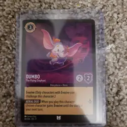 Disney Lorcana Fabled Lot Of 3 Dumbo Scar Pack Fresh Foil - Image 3