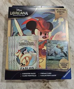 Disney Lorcana Fabled Collection Starter Set Sealed - Image 1