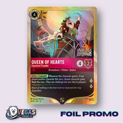 Queen of Hearts Impatient Traveler 46/P3 Promo Wilds Unknown LP Disney Lorcana - Image 1