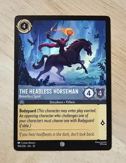 Sleepy Hollow Disney Lorcana Trading Card The Headless Horseman 194/204 NM - Image 1