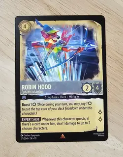 Robin Hood Disney Lorcana Card Robin Hood 171/204 NM - Image 1