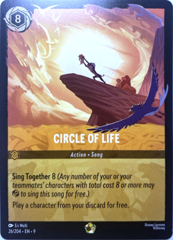 Circle of Life 26 - Legendary - Fabled - Disney Lorcana - NM - Image 1
