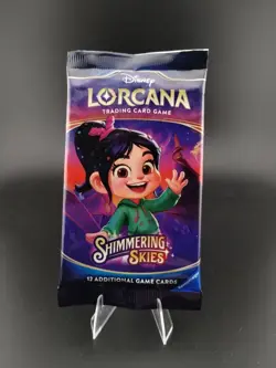 Disney Lorcana TCG Shimmering Skies Booster Factory Sealed Pack - Image 1