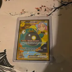 Pokemon TCG Ionos Bellibolt ex 188/159 Journey Together Gold Hyper Rare Card NM - Image 1