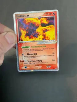 Moltres EX 031 Black Star Promo 2005 Collector's Window Pokemon TCG Card - Image 2