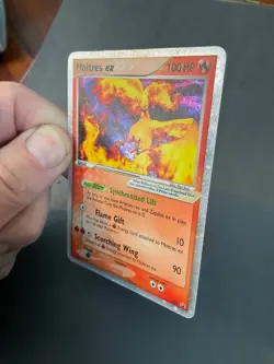 Moltres EX 031 Black Star Promo 2005 Collector's Window Pokemon TCG Card - Image 3