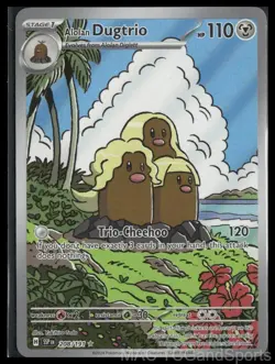 Alolan Dugtrio 208/191 Surging Sparks Pokemon TCG NM - Image 1