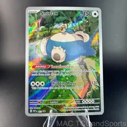 Snorlax 051 Holo Scarlet & Violet Promo Pokemon TCG NM - Image 1