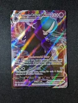 Pokemon TCG Shadow Rider Calyrex VMAX 075/198 Chilling Reign Ultra Rare NM - Image 1