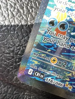 Mega Greninja ex 116/086 Me04: Chaos Rising Holo - Pokemon TCG - NM - Image 5