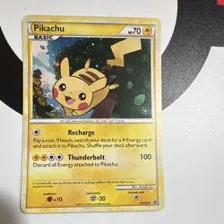 The Pokemon Company Pikachu HGSS03 HGSS Holo Promo 70 HP Basic English - Image 2