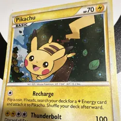 The Pokemon Company Pikachu HGSS03 HGSS Holo Promo 70 HP Basic English - Image 4