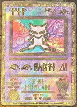 Ancient Mew Holo Pokemon The Movie 2000 Cosmos Rare Promo WOTC - Image 1