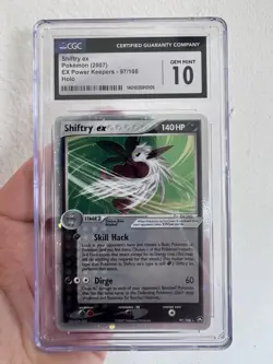Pokemon Shiftry Ex 97/108 Ex Power Keepers CGC 10 - Image 1