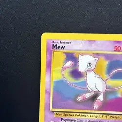 Pokemon TCG Mew Wizards Black Star Promos 8 Regular Promo 1st Edition Promo - Image 2