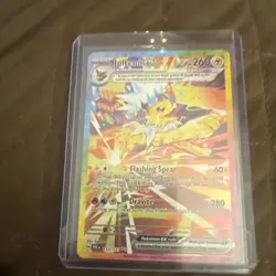 Pokemon Jolteon EX 153/131 Prismatic Evolutions Holo Free Shipping !!! - Image 3