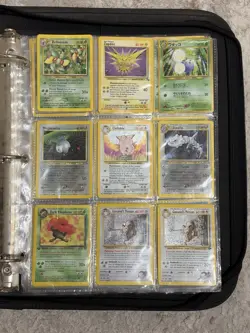 Pokemon TCG Binder Lot 1999 Vintage Holo/Foil Rare - Image 2