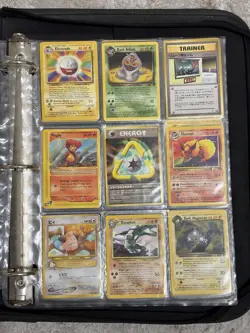 Pokemon TCG Binder Lot 1999 Vintage Holo/Foil Rare - Image 4