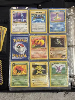 Pokemon TCG Binder Lot 1999 Vintage Holo/Foil Rare - Image 5
