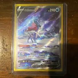 The Pokemon Company Suicune V GG38/GG70 Crown Zenith GG Holo Ultra Rare 210 - Image 1