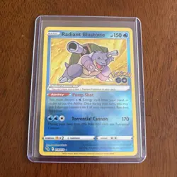 POKEMON 5 CARD LOT - Blastoise Only Lot - Dark - Radiant - EX - Topps - Image 4