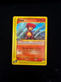Magby - 52/165 - Pokemon Expedition Non-Holo Rare Card LP - Image 1