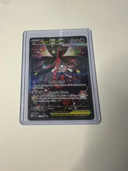 Mega Floette ex 117/086 Chaos Rising Special Illus Rare Card w/ Top Loader - Image 1