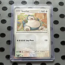 Snorlax 122 - Pokemon TCG Promo Card - Scarlet & Violet Promo Cards - Image 1