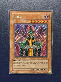LP MP 1st Ed Jinzo PSV-000 Secret Rare Yugioh Card Goat Format - Image 1