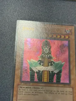 LP MP 1st Ed Jinzo PSV-000 Secret Rare Yugioh Card Goat Format - Image 2