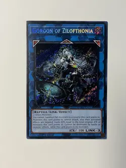 Gorgon of Zilofthonia DUAD-EN050 Secret Rare Card Near Mint NM Condition - Image 1
