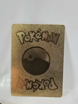 Custom Scizor V Metal Gold Foil Pokemon Card Fan Art Card HP210 - Image 2