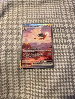Charizard EX Scarlet & Violet Holo Promo Cards Bundle 151 & Obsidian Flames - Image 1
