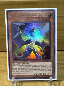 White Dragon Wyverburster BLHR-EN076 1st Ultra Rare NM Yugioh Card - Image 1