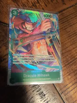 Dracule Mihawk (Illustration Box Vol.4) ST12-003 One Piece Promotion Cards Foil - Image 1